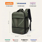 Pioneer Vacuum Compression Travel Backpack 35L