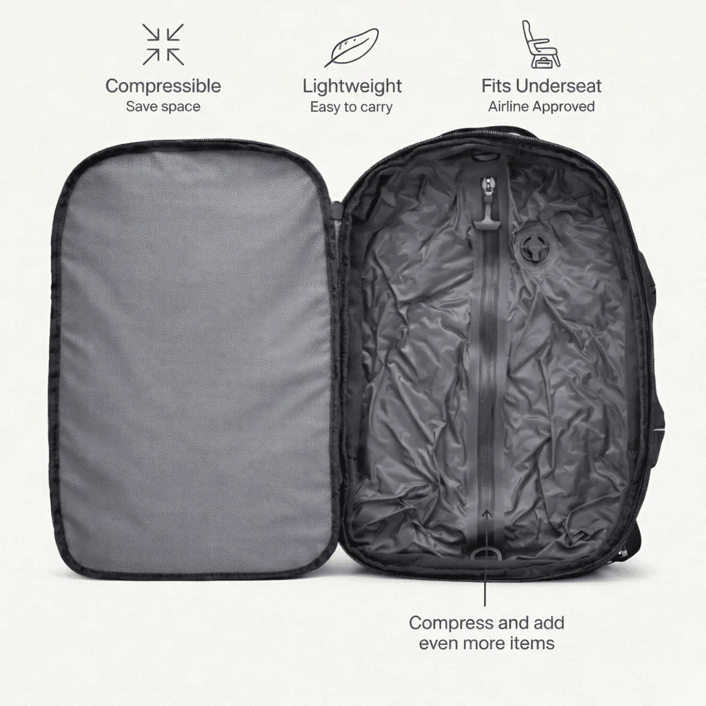 Adventurer Vacuum Compression Travel Backpack 30L