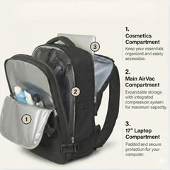 Adventurer Vacuum Compression Travel Backpack 30L - Nomadity Backpacks