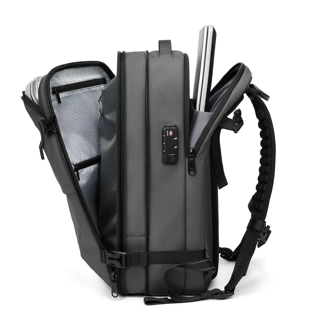 Discoverer Vacuum Compression Travel Backpack 60L - Nomad