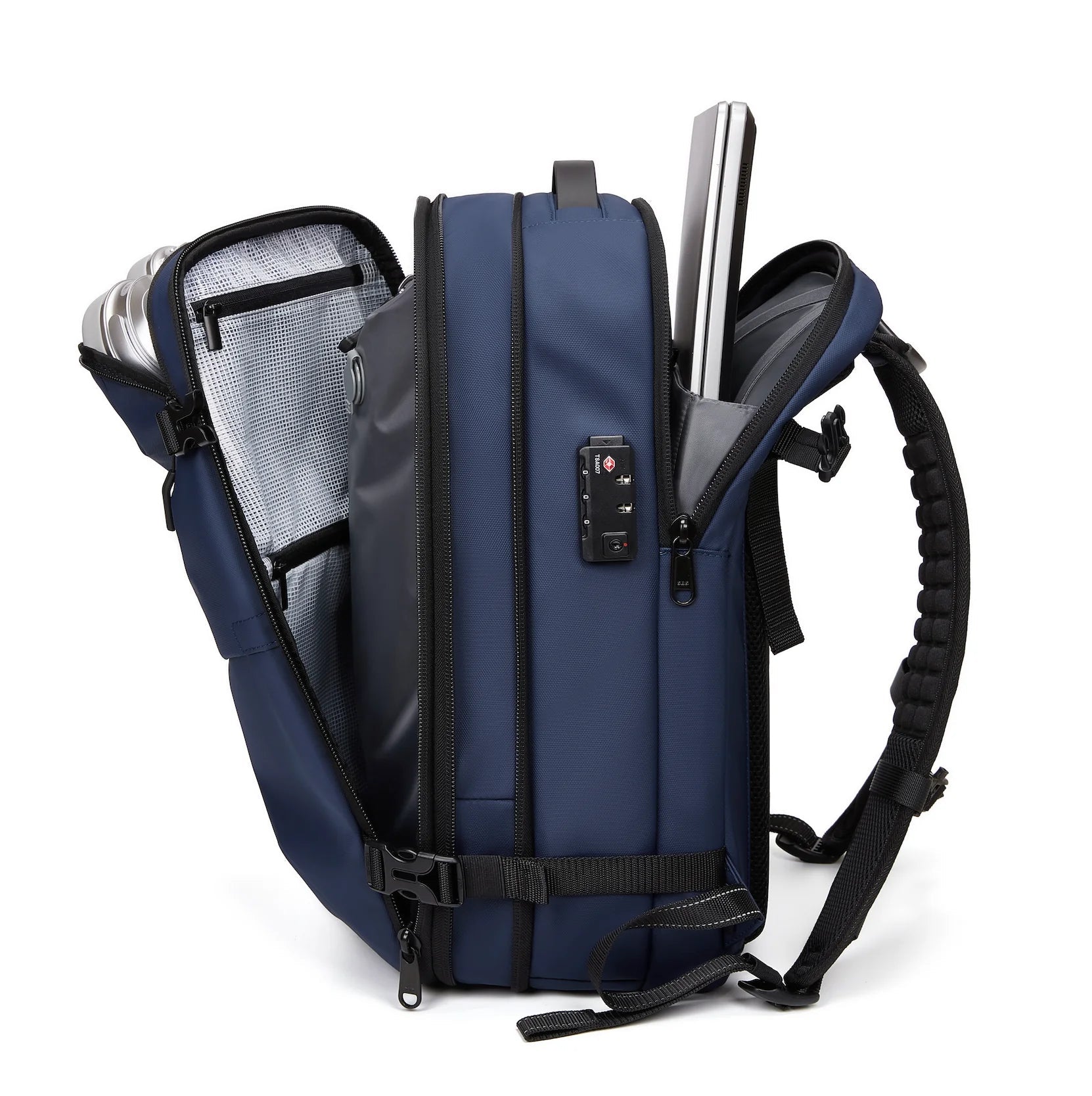Discoverer Vacuum Compression Travel Backpack 60L - Nomad